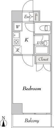 BluRock秋葉原(フォレシティ秋葉原)の物件間取画像